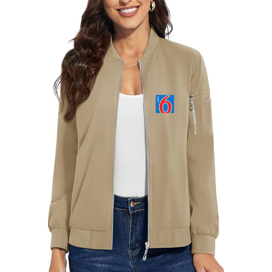 Women's Motel 6 Premium Bomber Jacket Outerwear